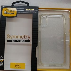 OtterBox Symmetry Series Glitter Clear iPhone X XS